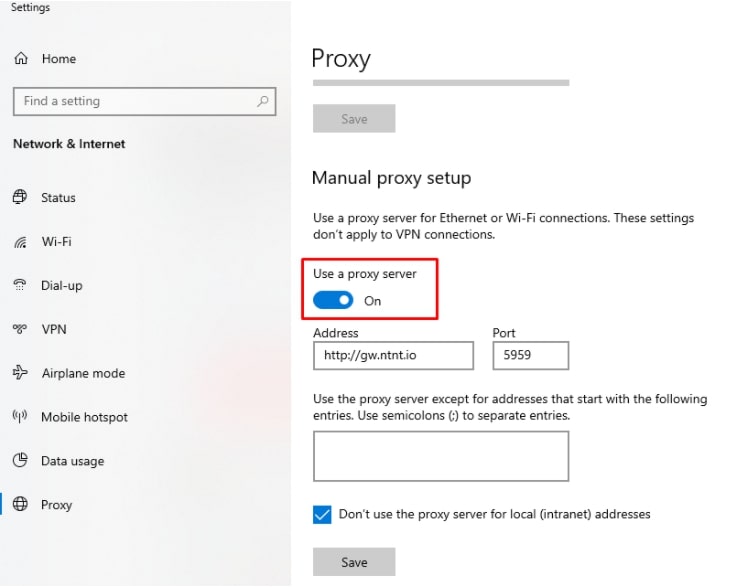 How to Configure Proxy Settings on Chrome