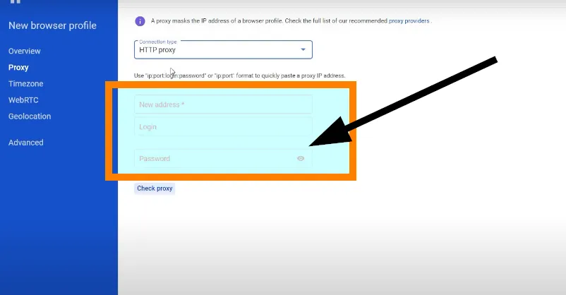 NetNut proxy password
