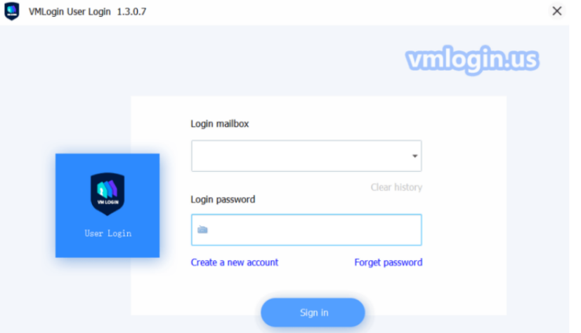 create a new account