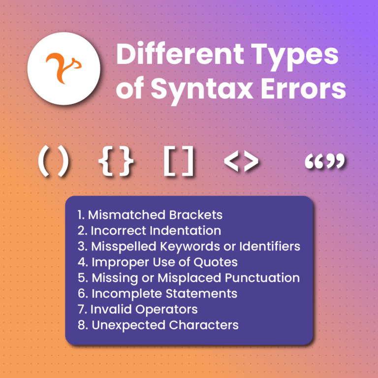 What is a Syntax Error? How To Fix It - Netnut