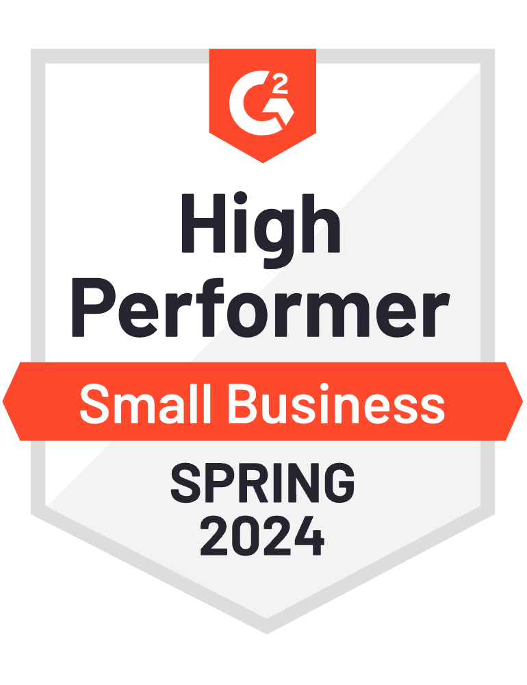 G2 Badge - High Performer - SMBS
