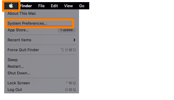 select System Preferences