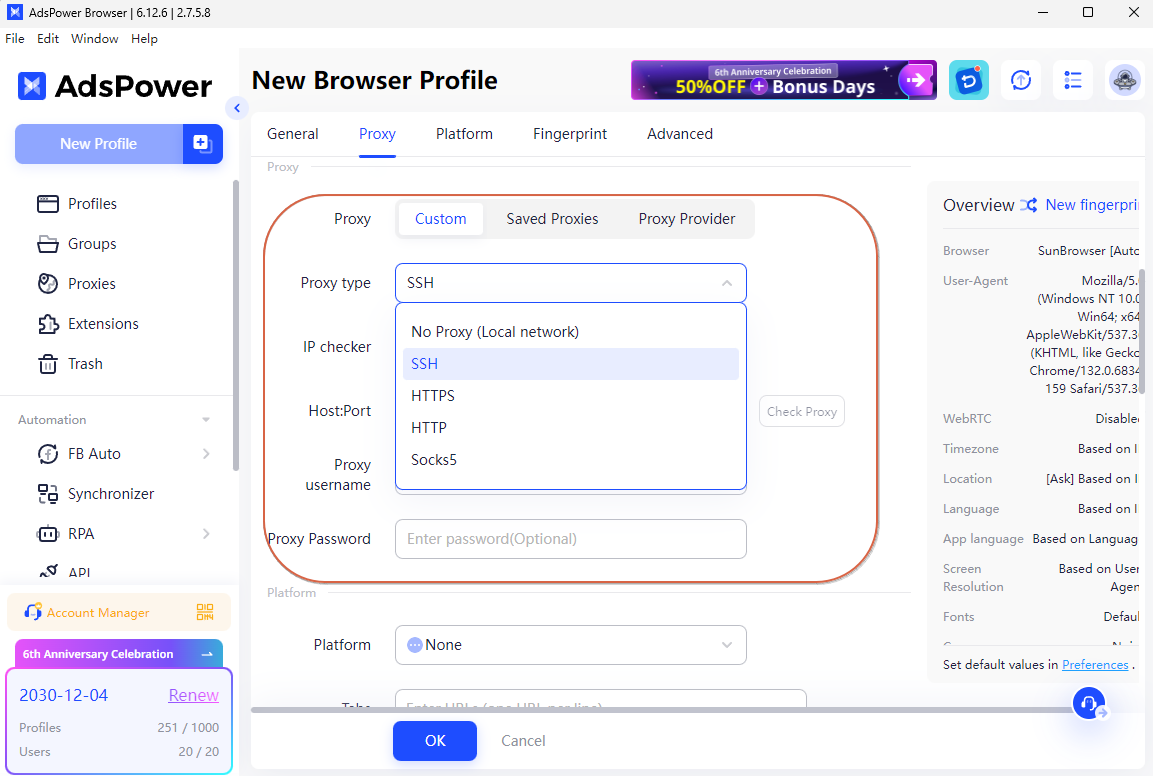 Integrate NetNut Proxy
