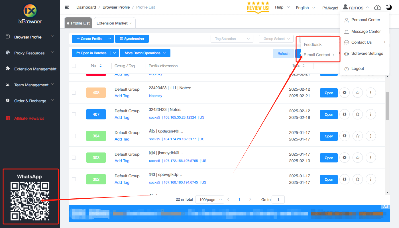 ixBrowser-customer-service